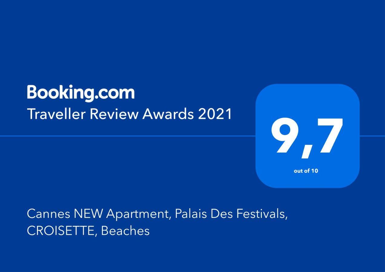 Cannes NEW Apartment, Palais Des Festivals, CROISETTE, Beaches Buitenkant foto